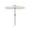 Parasol stojący prostokątny 200 x 150 cm ze stelażem, beżowy