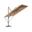 Parasol ogrodowy 270x270cm, beżowo-czarny