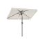 Parasol ogrodowy 300x200cm, beżowo-czarny