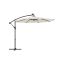 Parasol ogrodowy 300x300cm, beżowo-czarny