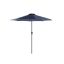 Parasol Ø 300 cm, ciemnoniebieski