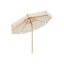 Parasol ośmiokątny 300 cm, beżowy
