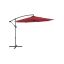 Parasol ogrodowy ze stojakiem 300 cm, czerwony