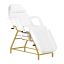 Beauty chair 557G, 2 pull-out trays, White