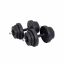 Weight set 20 kg, black