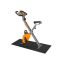 Folding exercise bike X Bike, 8 resistance settings, pulse monitor, orange