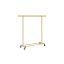 Clothes rack 45.4x132x160cm., gold color