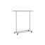 Clothes rack 45.4x132x160cm., gray