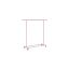 Clothes rack 45.4x132x160cm., pink