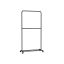 Clothes rack 40.5x91x194cm., black