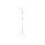Metal hat stand, white