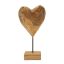 Dobu interior sculpture, heart-shaped, 20 × 37 × 12 cm