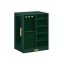 Jewelry box 16x22.2x28.5cm., dark green