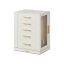 Jewelry box 16x22.2x28.5cm., various colors
