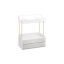 Jewelry stand 20x32x39.1cm., white/gold color