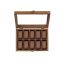 Watch box 20.5x29x8.5cm., brown