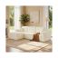 Narożna sofa modułowa VASAGLE, lewa, z szezlongiem, szara, 150 × 244 × 73 cm