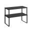 Set of 2 spice racks, black