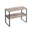 Set of 2 spice racks, grey/black