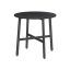 Dining table 80x75cm., black
