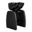 Ceramic barbershop washing station Omega Aqualina, black