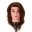 Haircut training head Gabbiano WZ3, men's, Brown