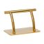 Barbershop footrest Gabbiano L005S, Gold