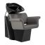Barbershop washing station Gabbiano Lucca, black/grey