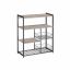 Kitchen shelf 35x80x95cm., gray/black