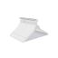 Wooden hanger set, 20 pcs., white