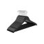 Hanger set, 10 pcs., black
