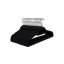 Velvet hangers 50 pcs., black