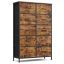 Komoda SONGMICS LGS123BH04, 6 szuflad, 76,7 × 116,7 × 30 cm
