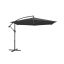 SONGMICS Parasol wspornikowy, szary, Ø 350 × 250 cm