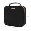 Black travel cosmetic bag