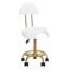 Beauty chair ACTIVESHOP 6001-G, White/gold