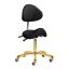 Cosmetic chair Giovanni 1004, Black/gold