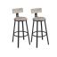 Set of 2 bar stools