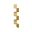 Hanging shelf 20x20x126cm., light brown