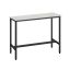 Bar table 40x120x90cm., white/black