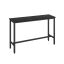Bar table 140x40x90cm., black