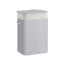 72 liter laundry basket with lid, gray