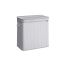 Laundry basket 54.5x34.5x61cm., gray