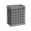 Laundry basket, dark gray