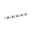 Wall hanger 4.8x70x7cm., white/black