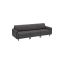 Sofa 79x237x85,6cm, ciemnoszara