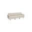 Sofa 79x237x85,6cm, kremowo-czarna