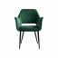 Dining chair with armrests and backrest