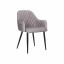 Set of 2 vintage dining chairs, grey