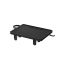 Hanging bedside table 27x37.8x7.9cm., black